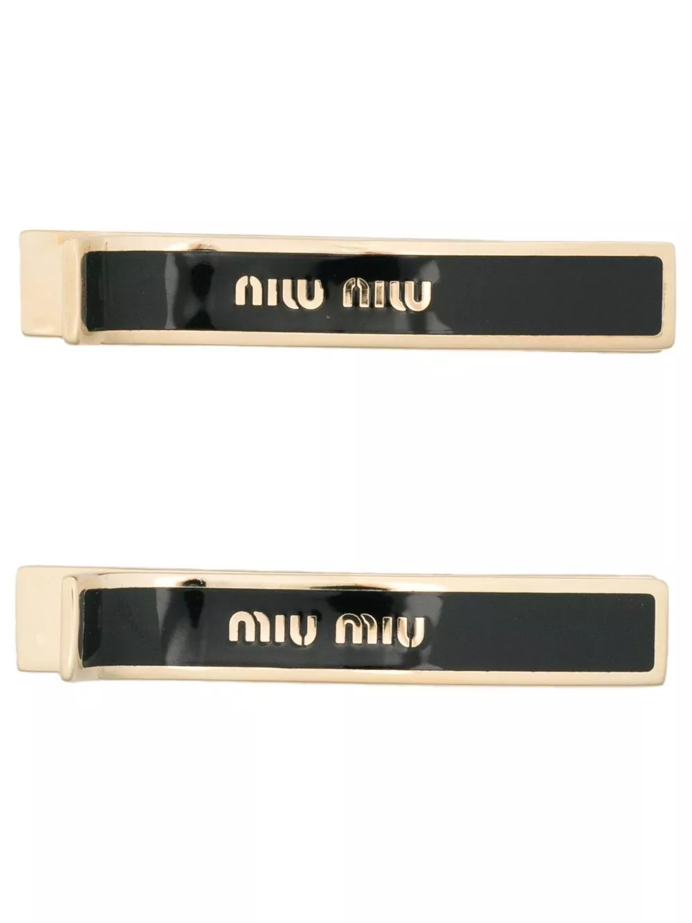 Cheap Miu Miu logo-print hair clip Women 0126