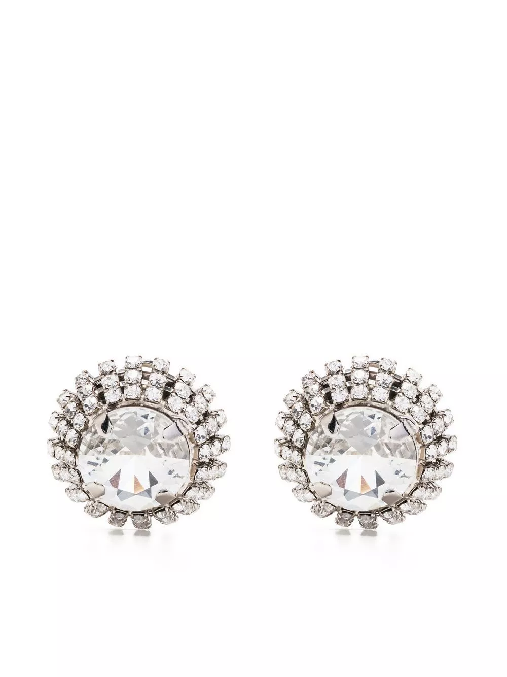 Rep Miu Miu crystal stud earrings Women 0131