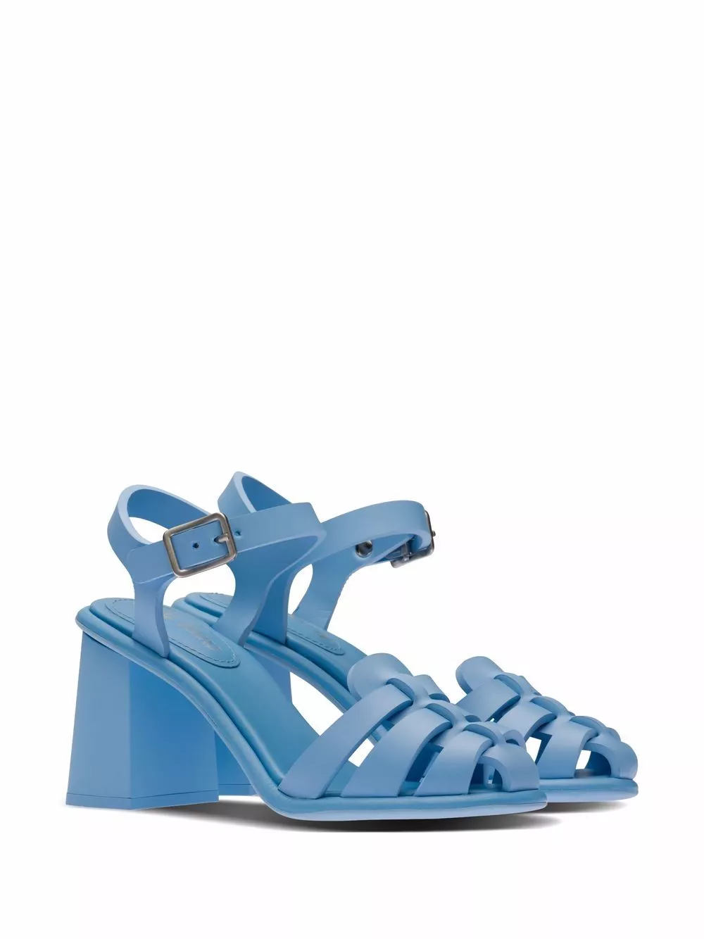 Rep Miu Miu EVA ankle strap 85mm sandals Women 0124