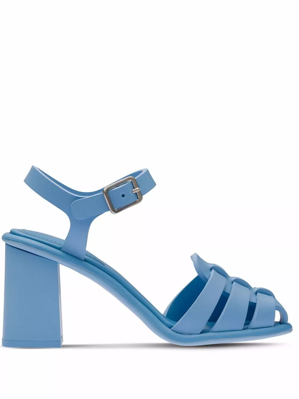 Rep Miu Miu EVA ankle strap 85mm sandals Women 0124