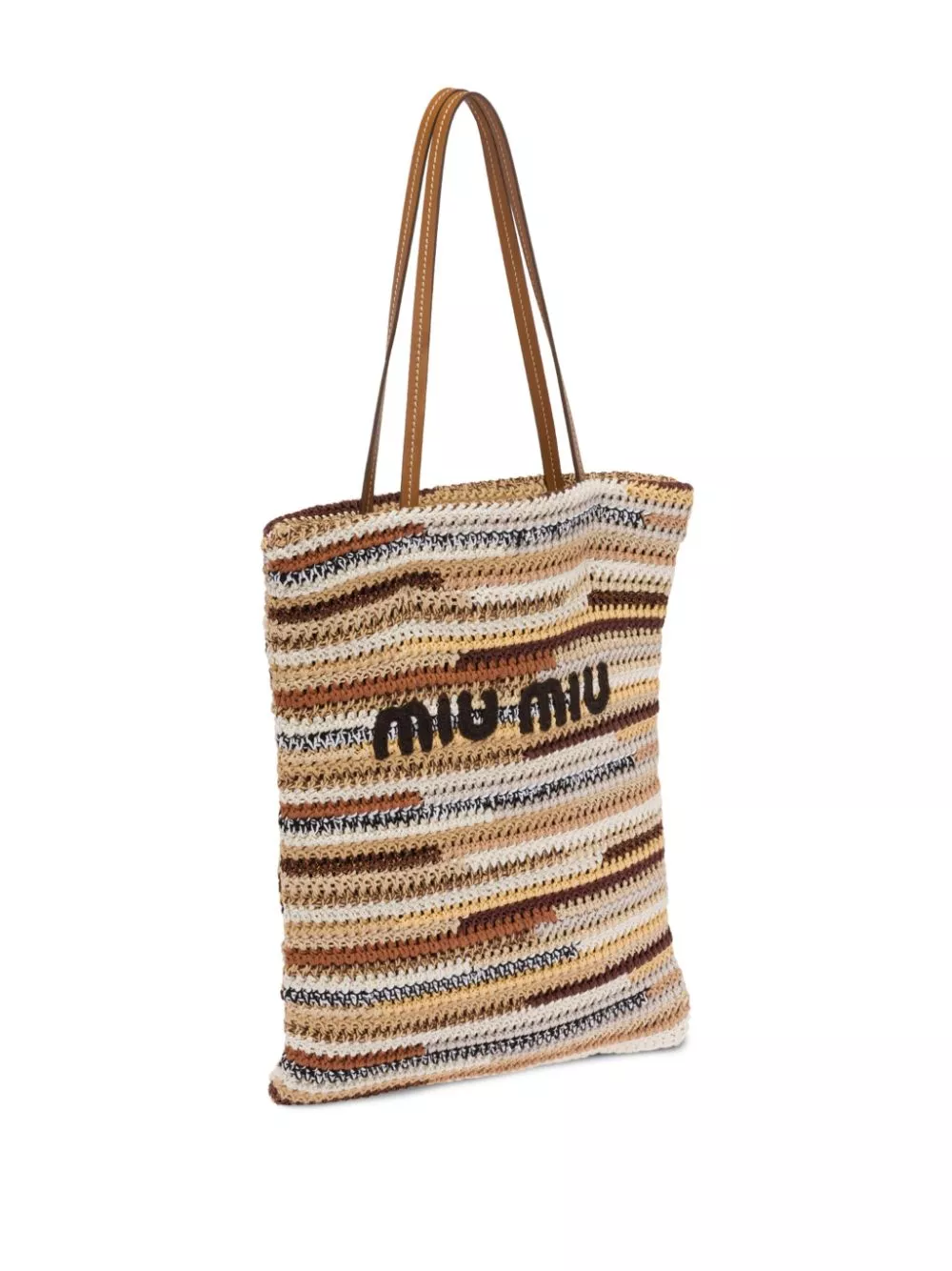 Affordable Miu Miu crochet-knit tote bag Women 0113