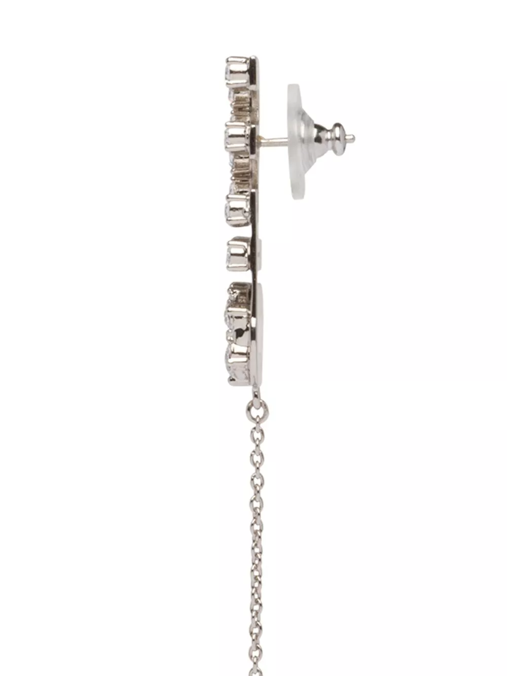 Cheap Miu Miu crystal-embellished pendant earrings Women 0131