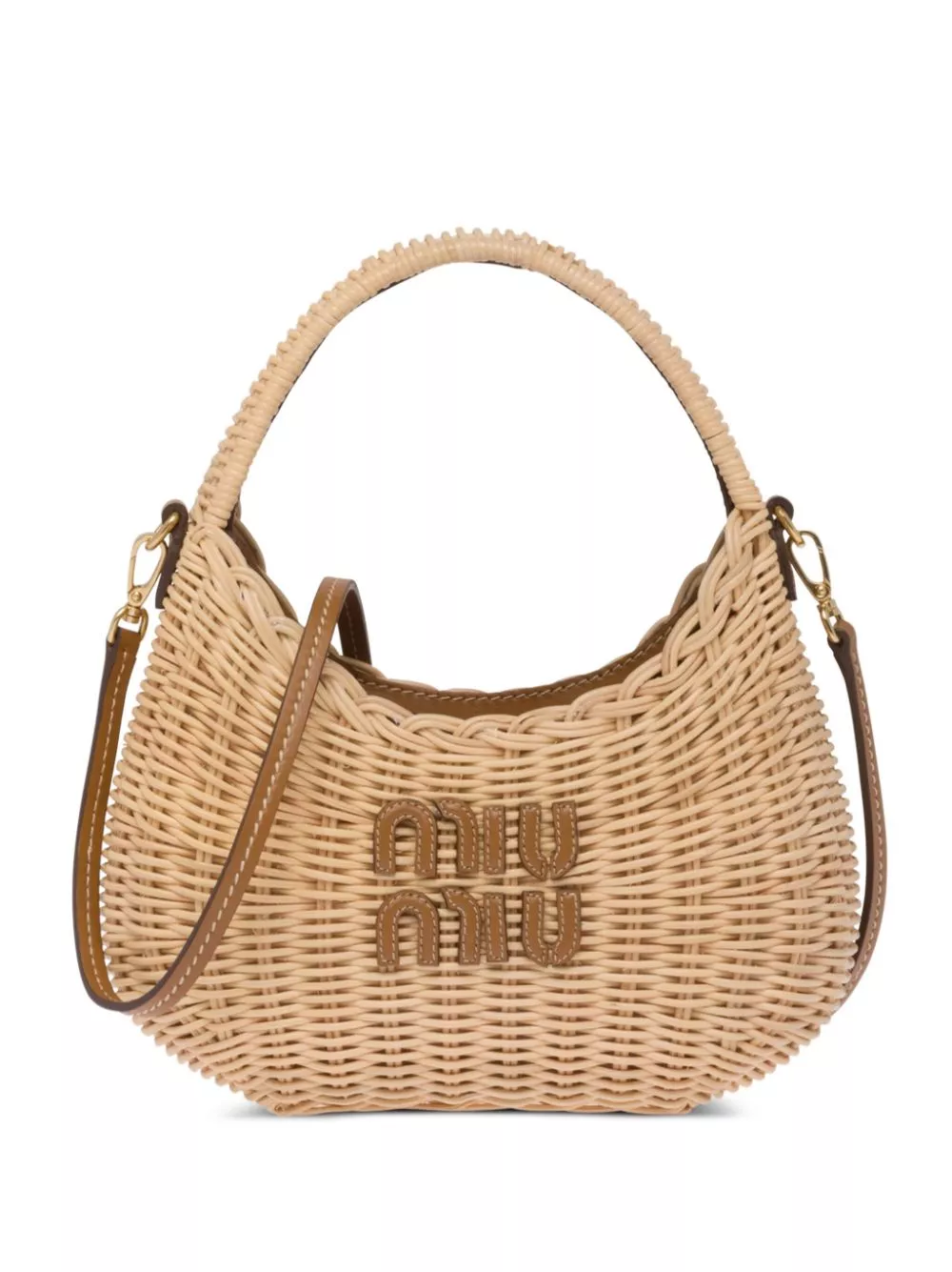 Miu Miu mini Wander wicker shoulder bag Women 0114