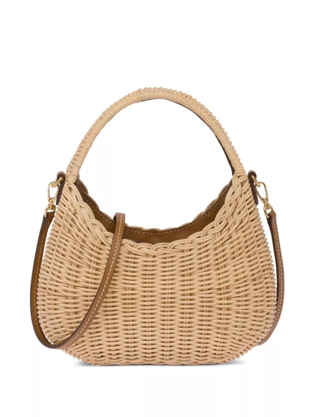 Affordable Miu Miu mini Wander wicker shoulder bag Women 0114