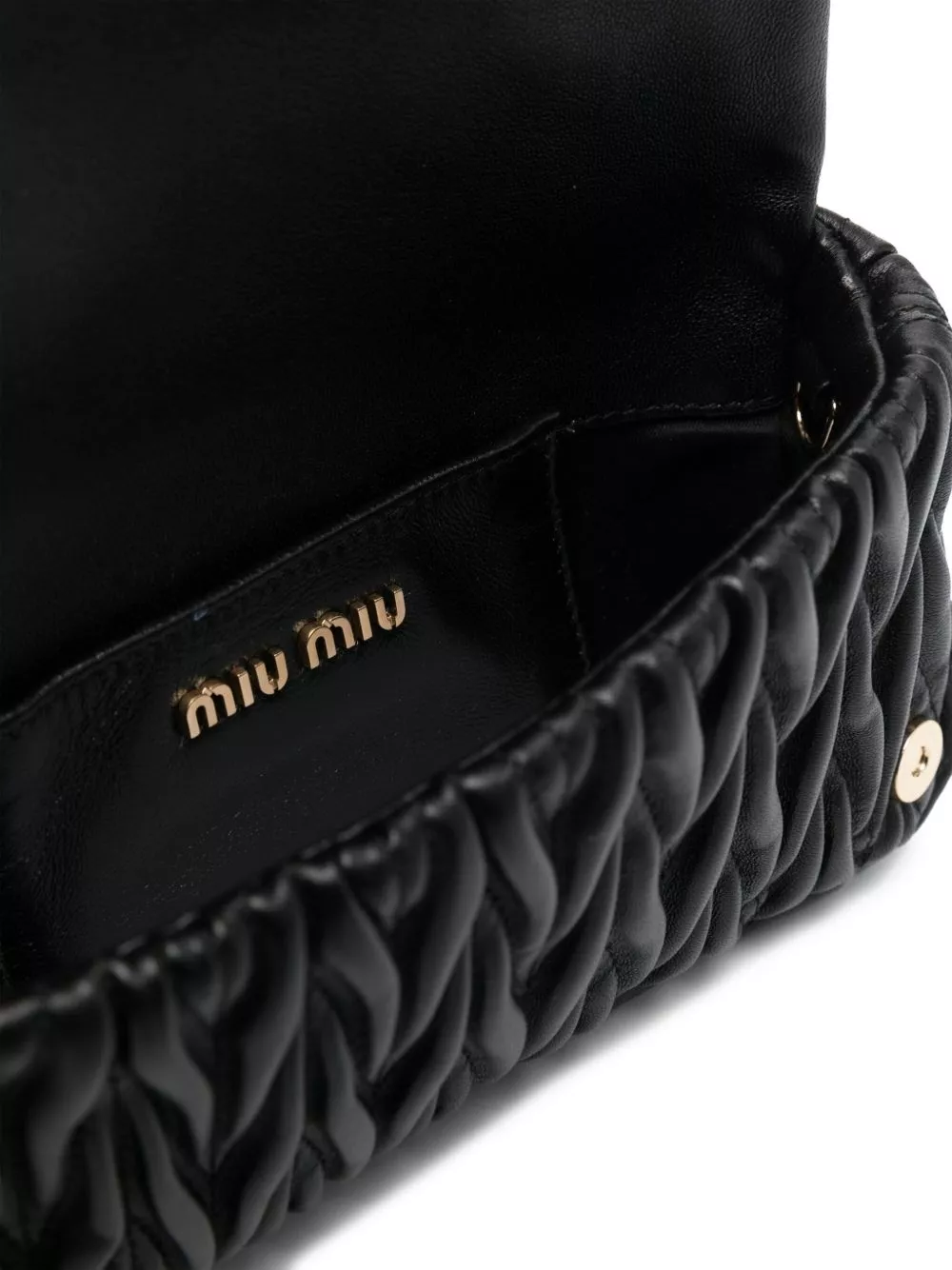 Rep Miu Miu matelasse-effect mini bag Women 0125