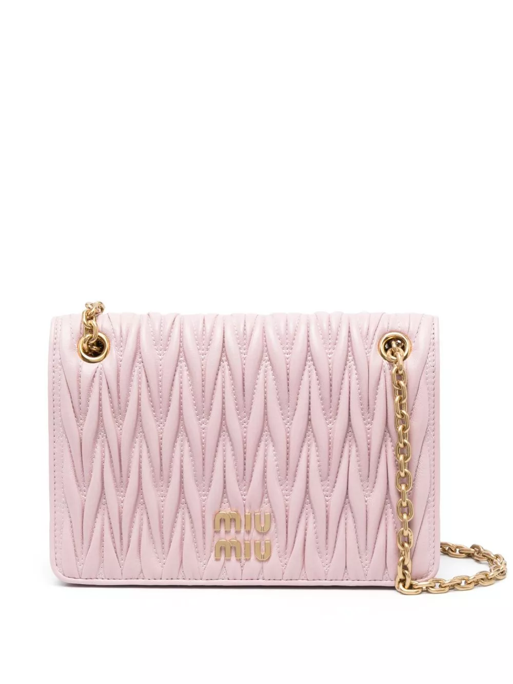 Cheap Miu Miu matelasse-effect crossbody bag Women 0125