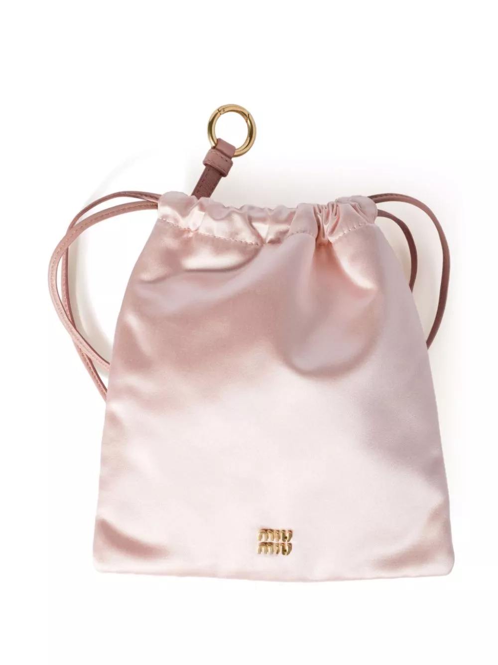 Rep Miu Miu satin makeup bag Women 0126