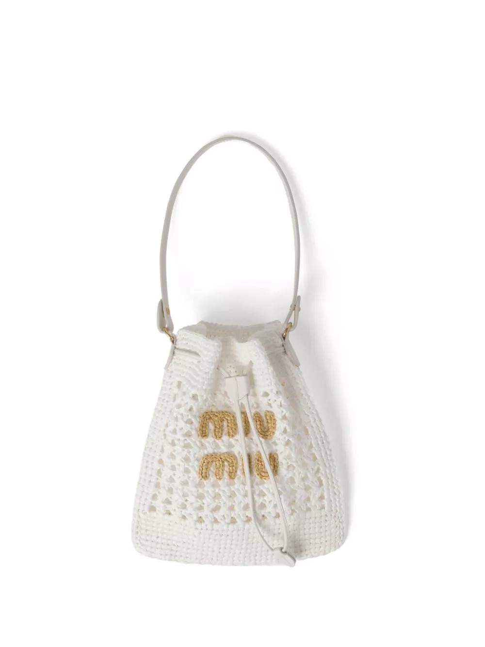 Cheap Miu Miu woven raffia mini bag Women 0202