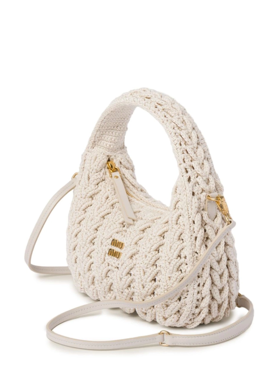 Cheap Miu Wander bag crochet Miu tote Women 0221