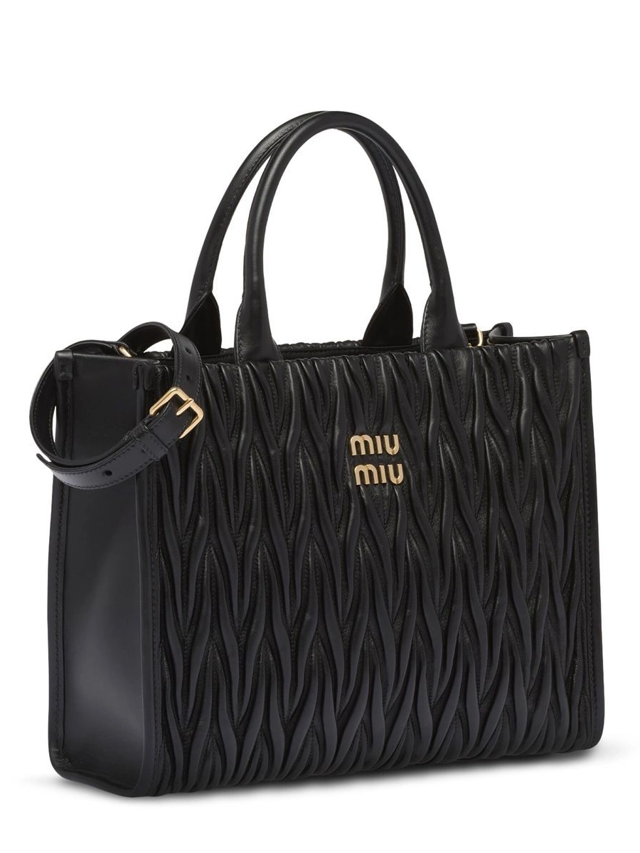 Rep Miu tote Matelasse leather Women Miu 0215