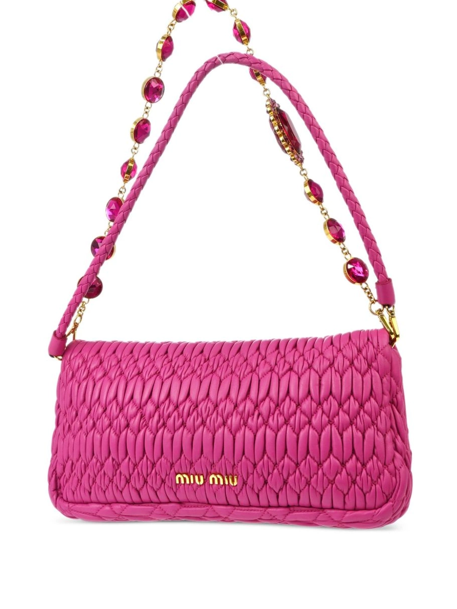 Rep matelasse shoulder 2000s Miu Women Miu bag 0220