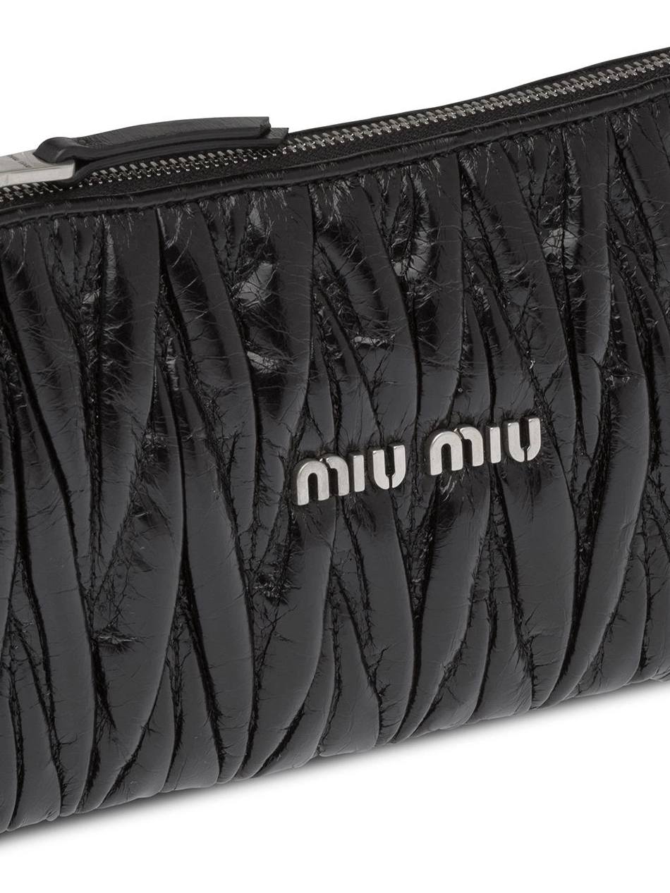 Cheap Women quilted Miu bag Miu matelasse clutch 0211