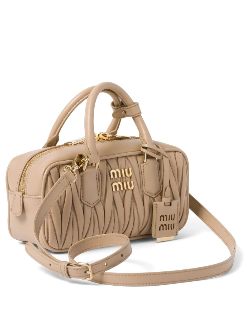 Fake Miu nappa Miu matelasse Women leather bag Arcadie 0218