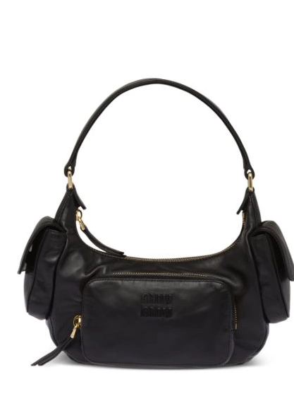 Affordable leather Women Miu shoulder bag Miu 0222