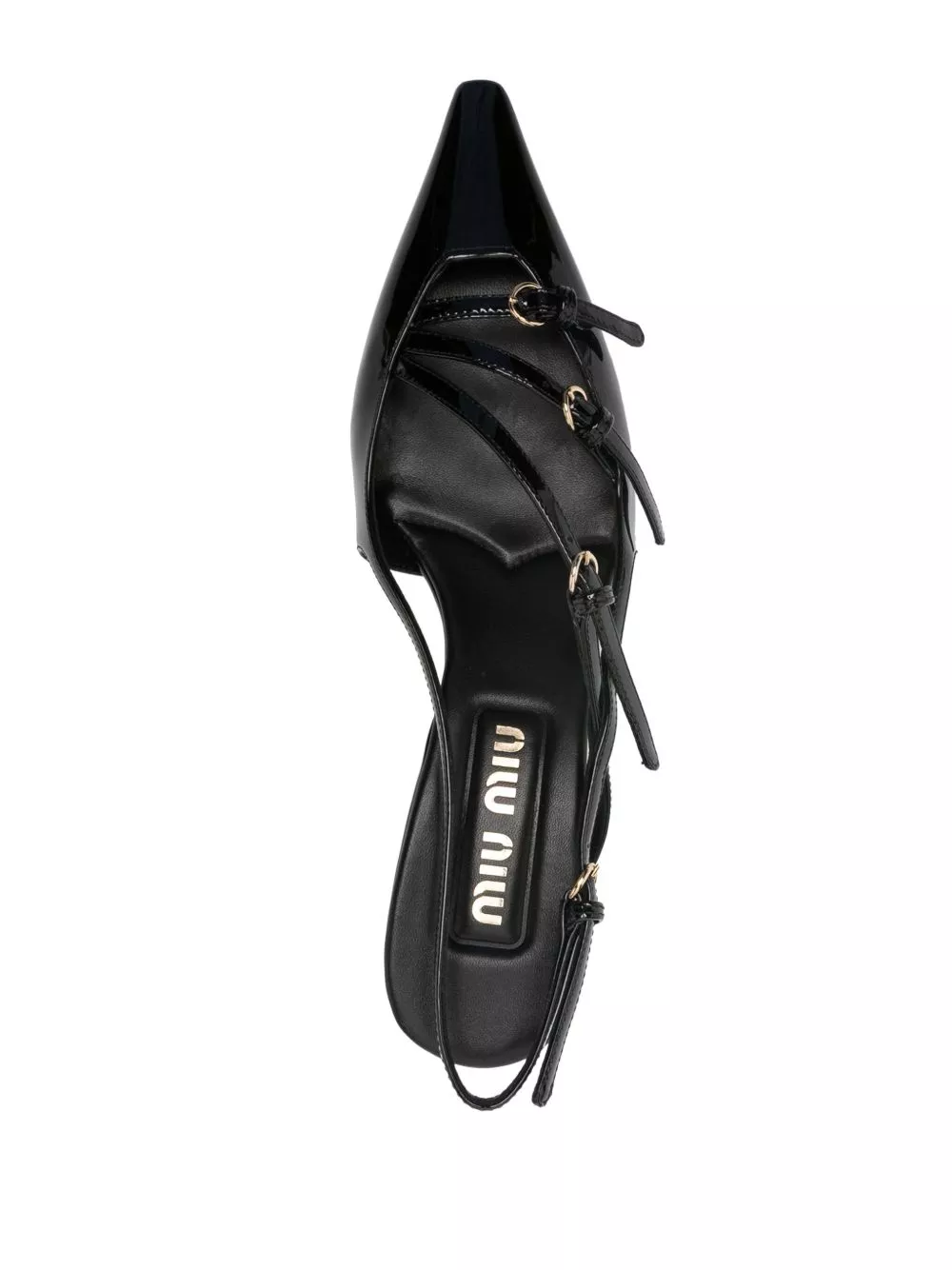 Affordable Miu Miu buckle-embellished slingback pumps Women 0201