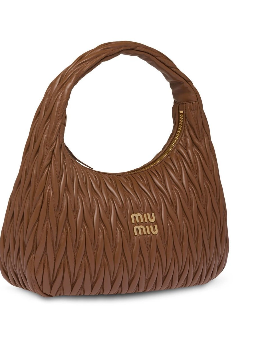 Fake shoulder Wander matelasse bag Women large Miu Miu 0218