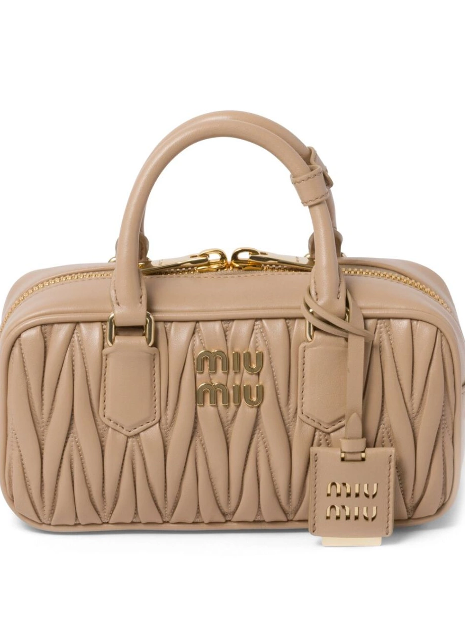 Fake Miu nappa Miu matelasse Women leather bag Arcadie 0218