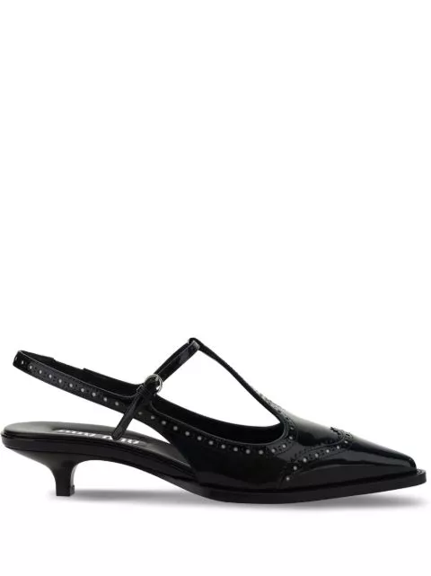 Rep Miu Miu leather brogue pumps Women 0201