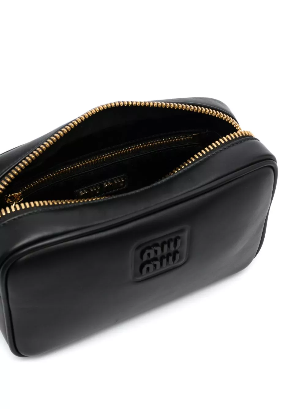 Fake Miu Miu logo-embossed crossbody bag Women 0202