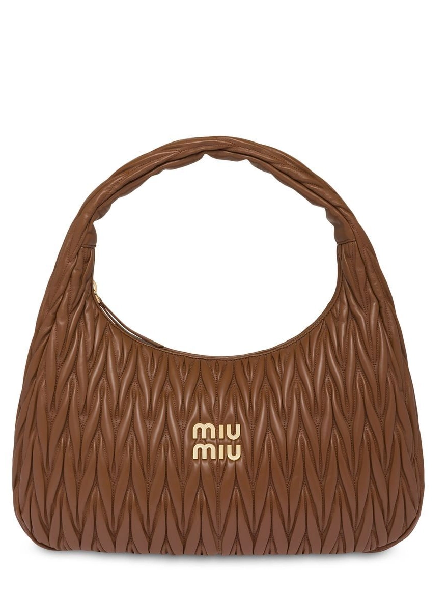 Fake shoulder Wander matelasse bag Women large Miu Miu 0218