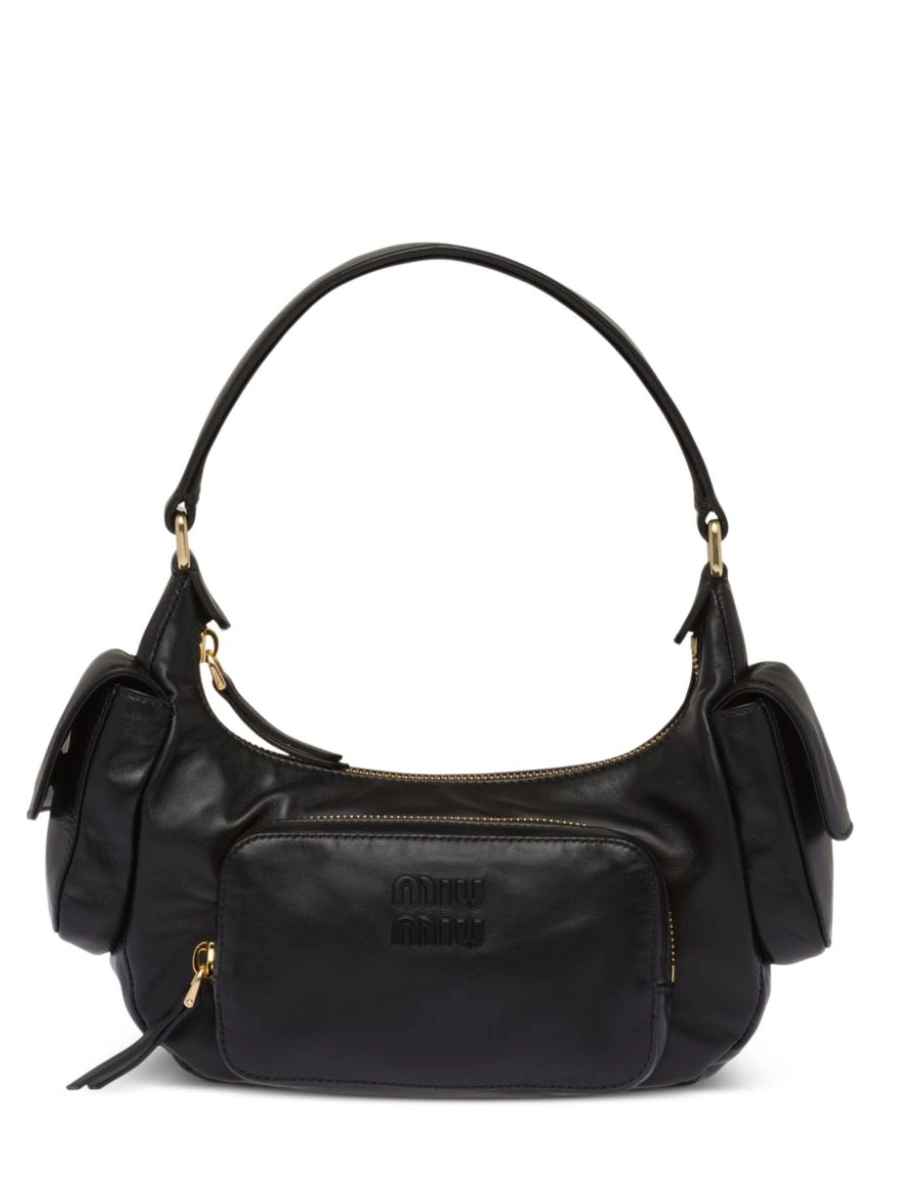 Affordable leather Women Miu shoulder bag Miu 0222