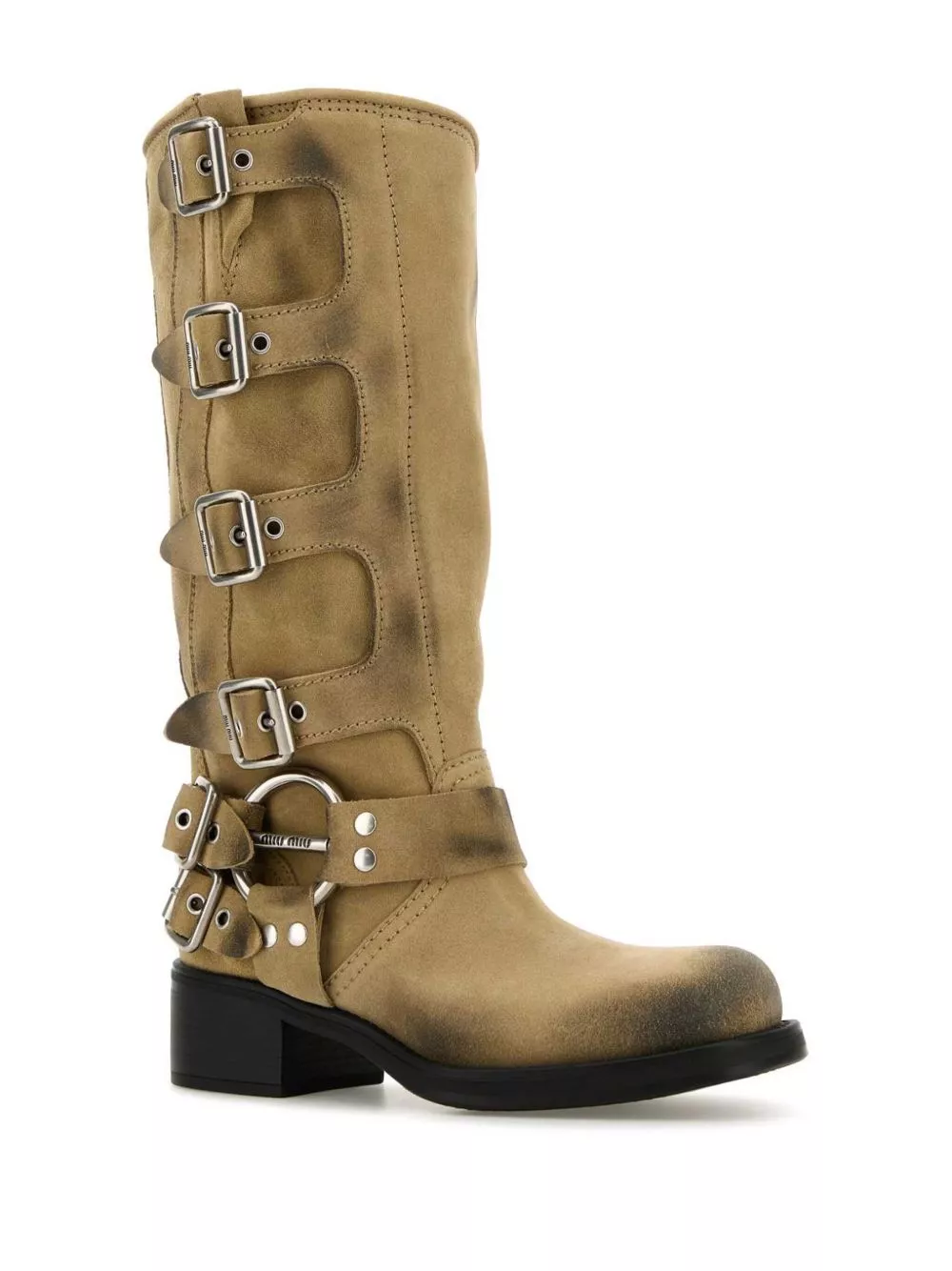 Affordable Miu Miu 45mm suede boots Women 0201