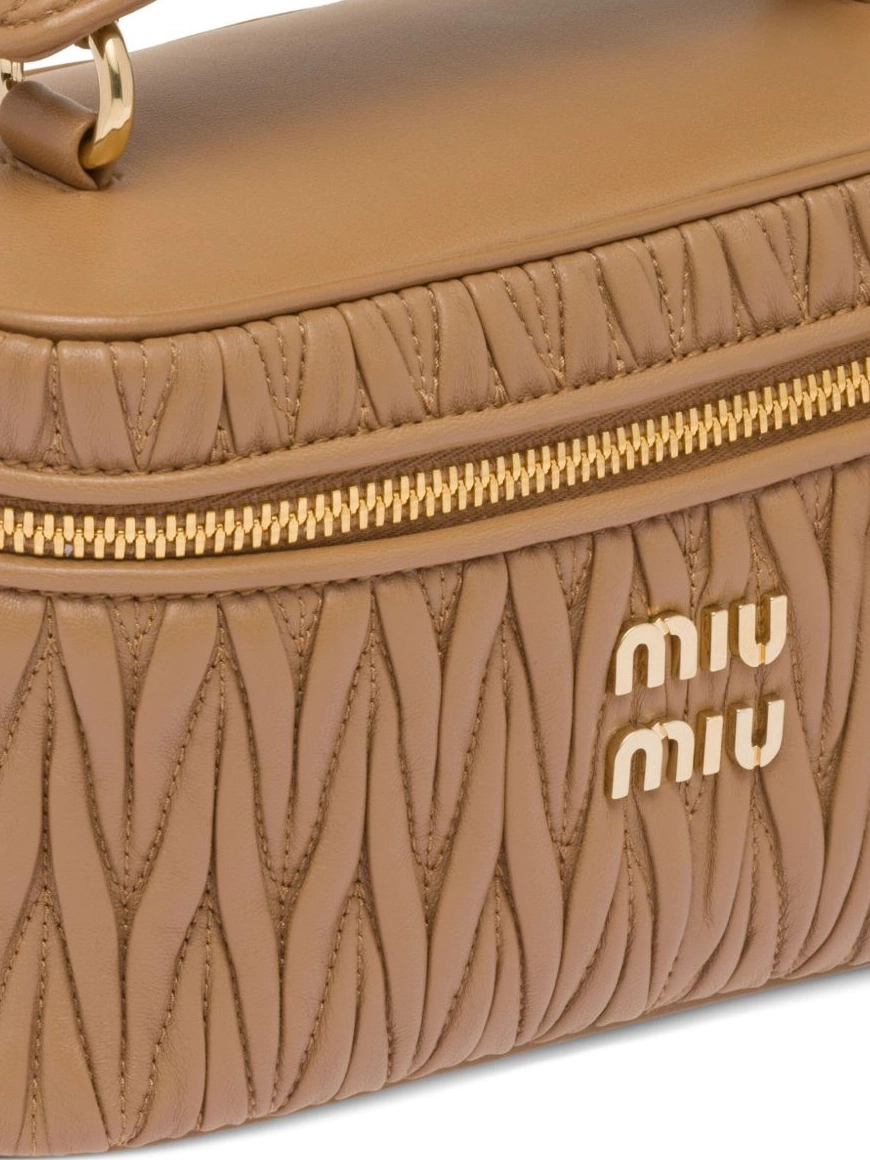 Rep Miu bag leather Matelasse shoulder Miu Women 0211