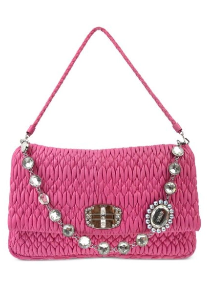 Affordable handbag Cloque Iconic Crystal Women Miu 2010s Miu 0213