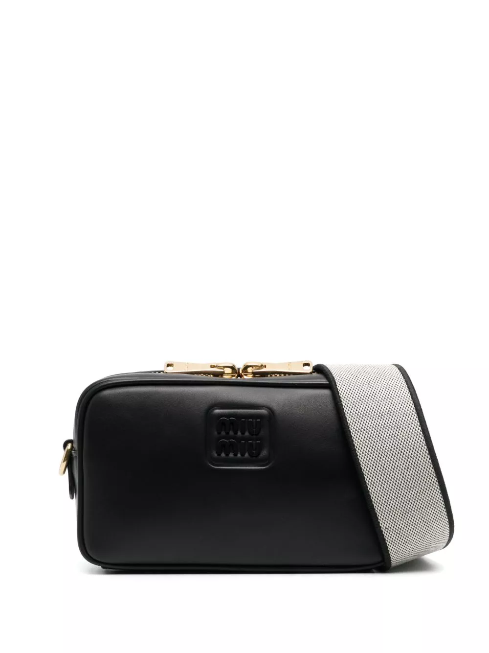 Fake Miu Miu logo-embossed crossbody bag Women 0202