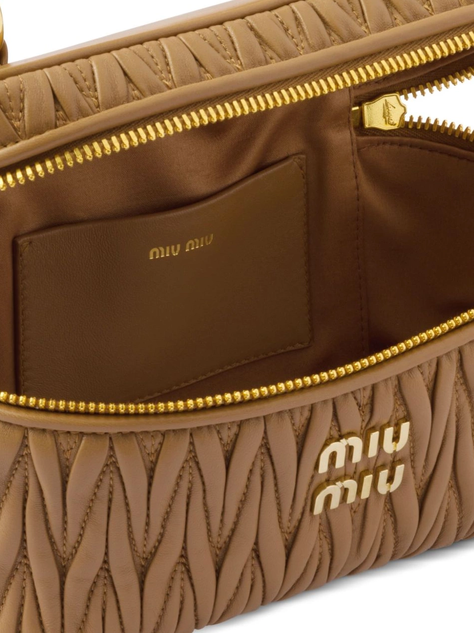 Rep Miu bag leather Matelasse shoulder Miu Women 0211