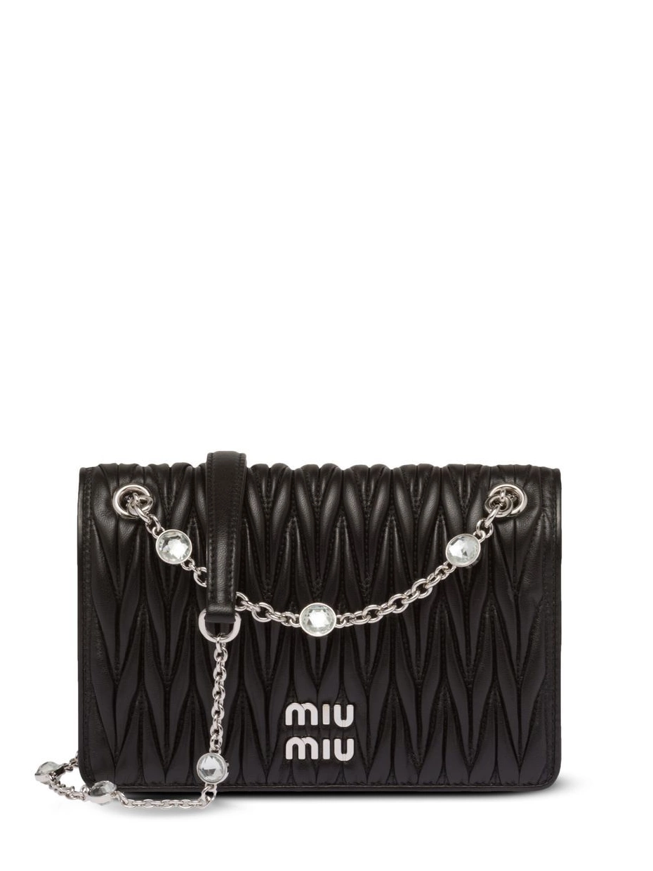 Cheap Women Miu cross-body bag Miu leather 0225