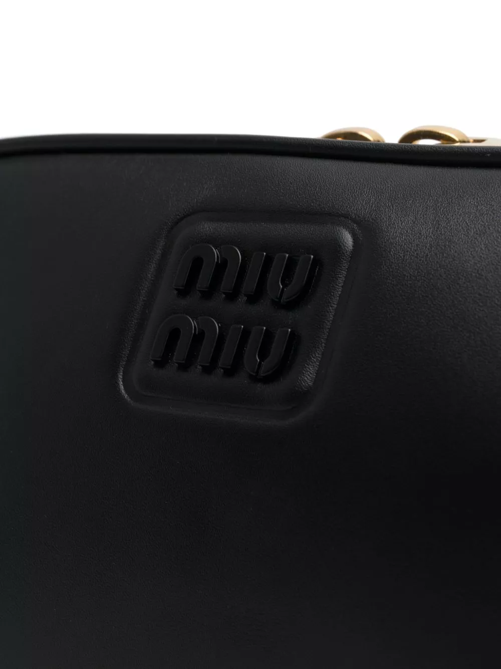 Fake Miu Miu logo-embossed crossbody bag Women 0202