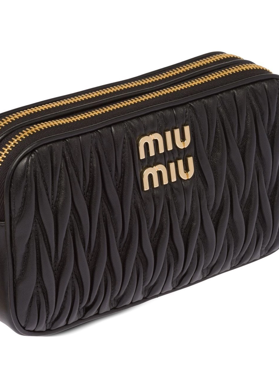 Fake nappa matelasse Miu Miu leather Women bag mini 0219