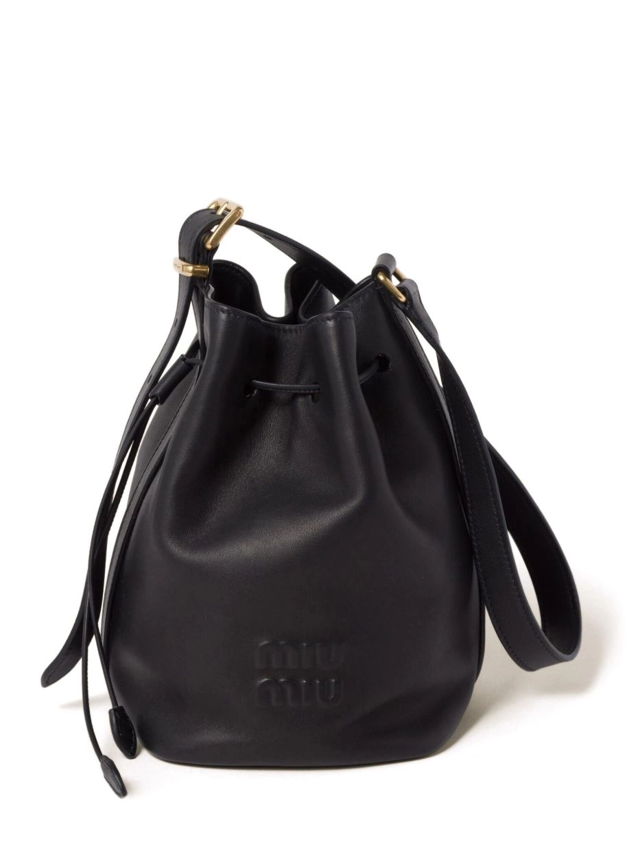 Cheap leather Women Miu Miu bucket bag 0210