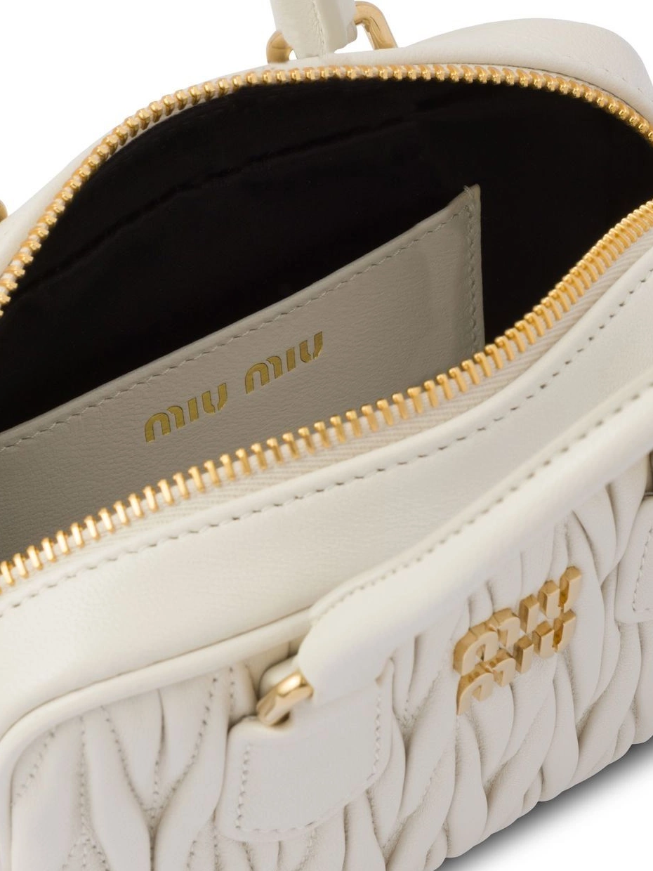 Fake tote Miu Matelasse Women mini Miu 0312